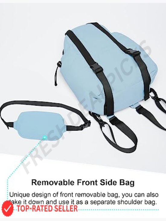 Lightweight Waterproof Mini Backpack Convertible Crossbody Daypack Travel main image 6